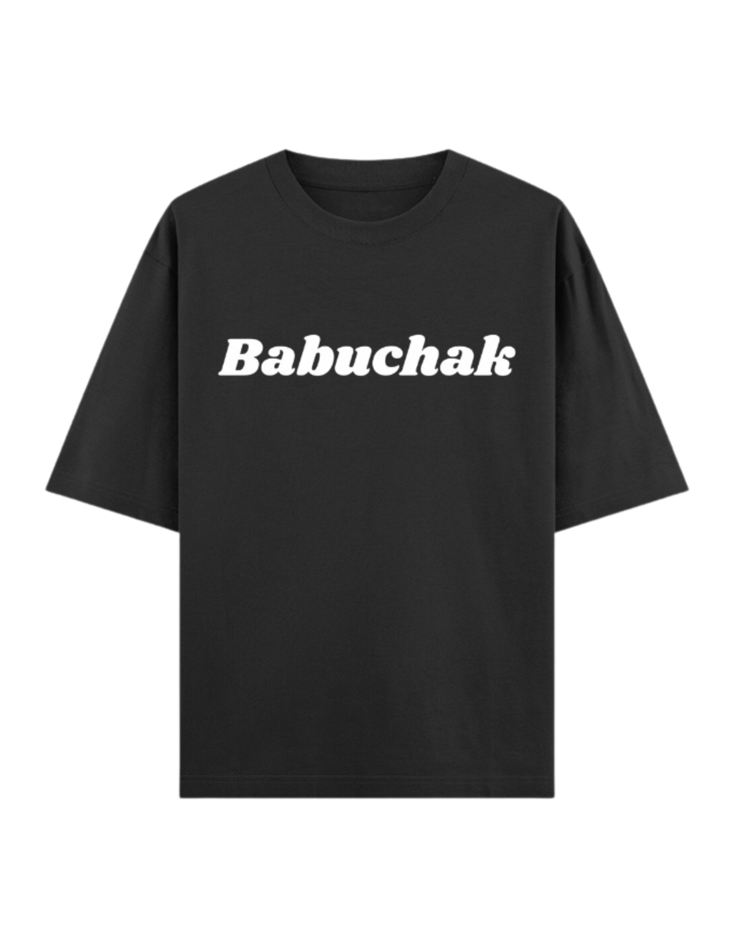 Unisex Premium Cotton “Babuchak” Meme T-Shirt – Trendy Black Tee